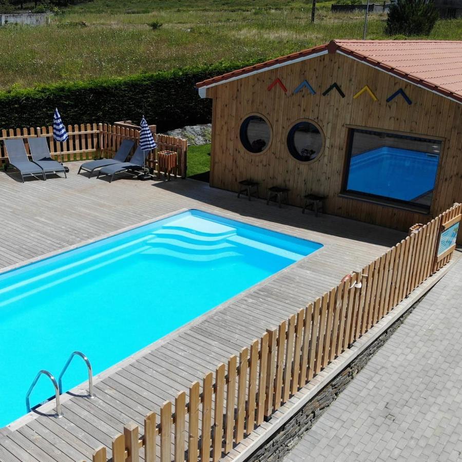 Cabanas De Vendaval Malpica Exterior photo